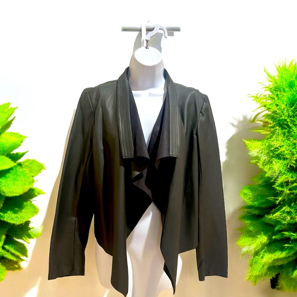 Black Pleather Jacket